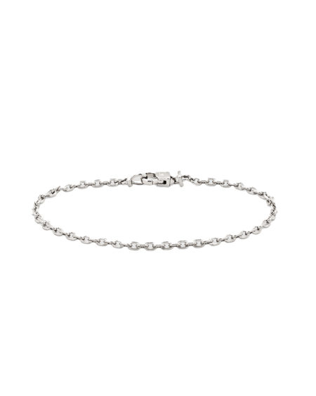 Bracelet argent posé en cercle