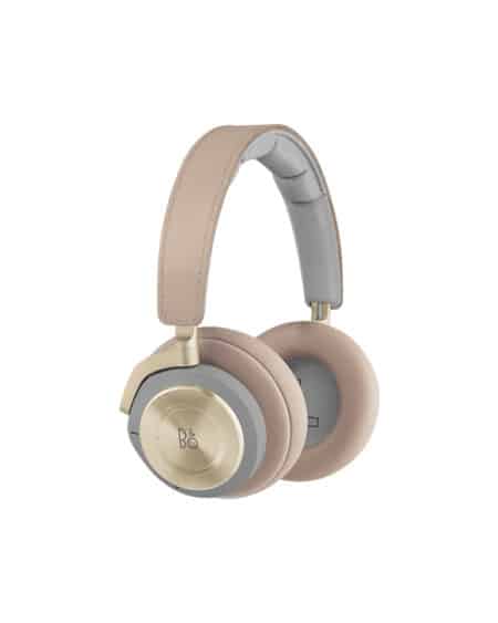 Casque de musique rose poudre