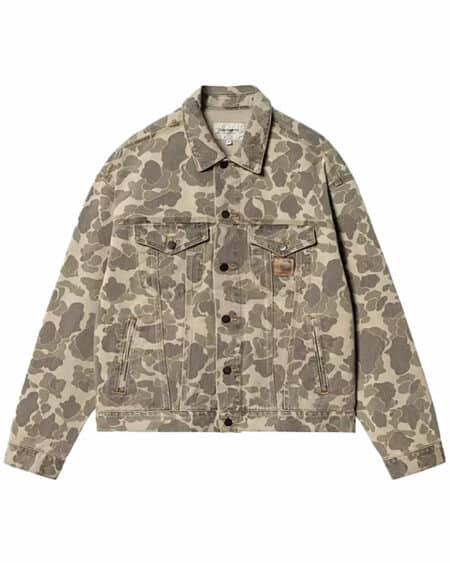 duck helston jacket couleur camo duck vue de face