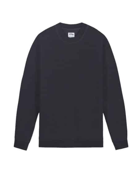 Terry sweat couleur navy vue de face