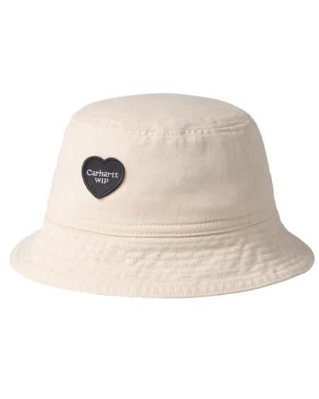 carhartt wip drewe bcket hat couleur natural vue de face